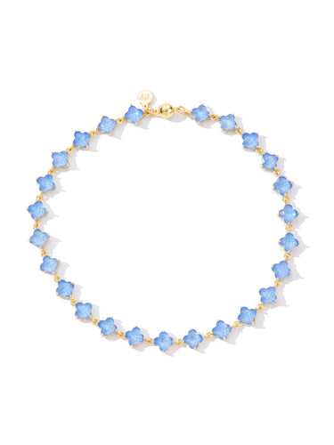 Midnight In Venice Necklace - Neon Lavender