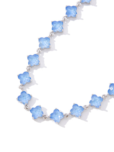 Midnight In Venice Necklace - Neon Lavender