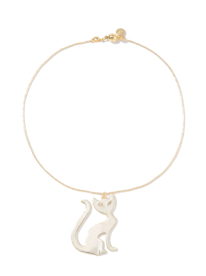 Midnight Meow Necklace - Multiple Colors!