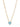 Moonlit Melody Necklace - Aqua