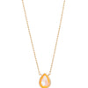 Moon Drops Necklace - Neon Guava