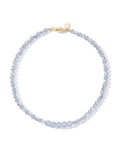 Moon Echo Necklace - Ice Blue