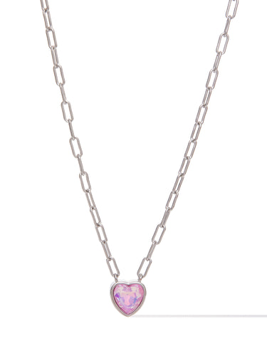 Moonlit Melody Necklace - Pink Love