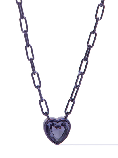 Moonlit Melody Necklace - Blueberry Crush