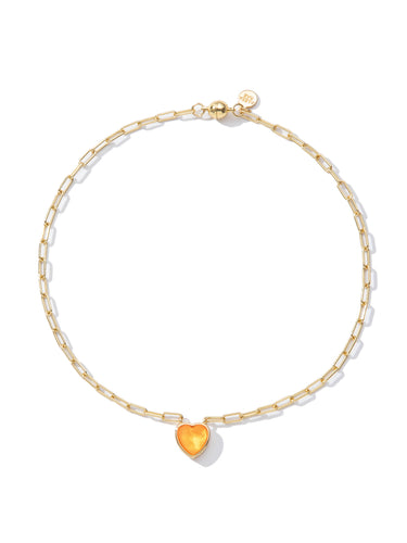 Moonlit Melody Necklace - Sunset Flash