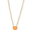Moonlit Melody Necklace - Sunset Flash