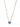 Moonlit Melody Necklace - Linen Blue Horizon