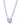 Moonlit Melody Necklace - Lilac Kiss