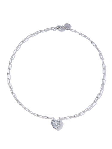 Moonlit Melody Necklace - Ice Blue
