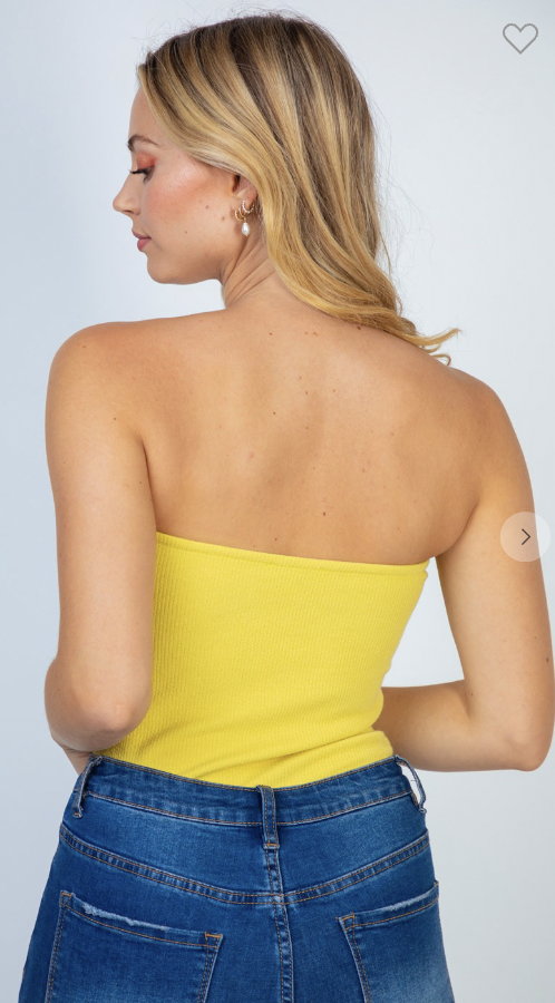 I Need You To Carry On Bodysuit - Lemon