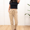 Judy Blue Icing On The Cake Garment Dyed Cuffed Joggers - Khaki