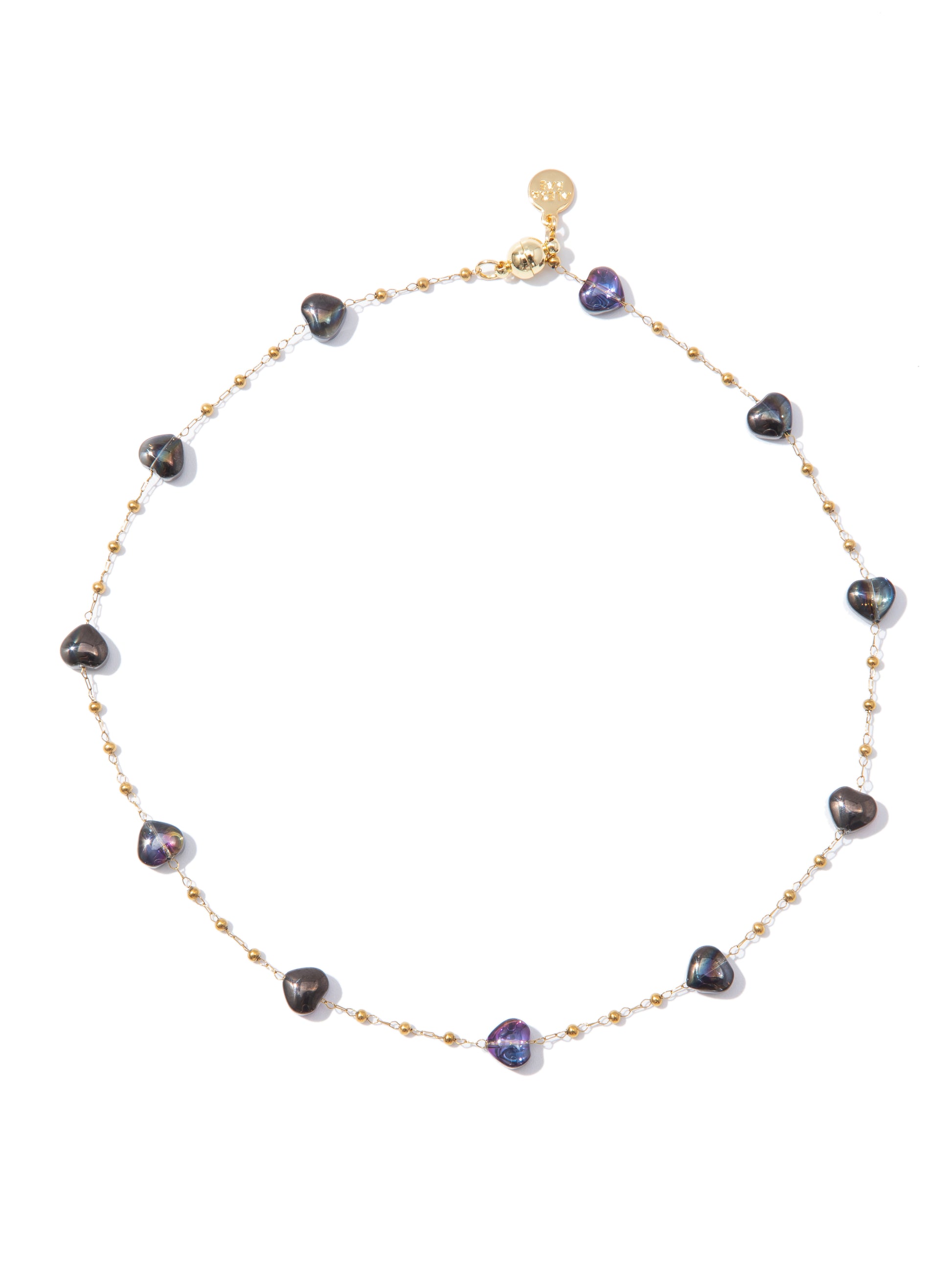 Mystic Heart Necklace - Mystic Black