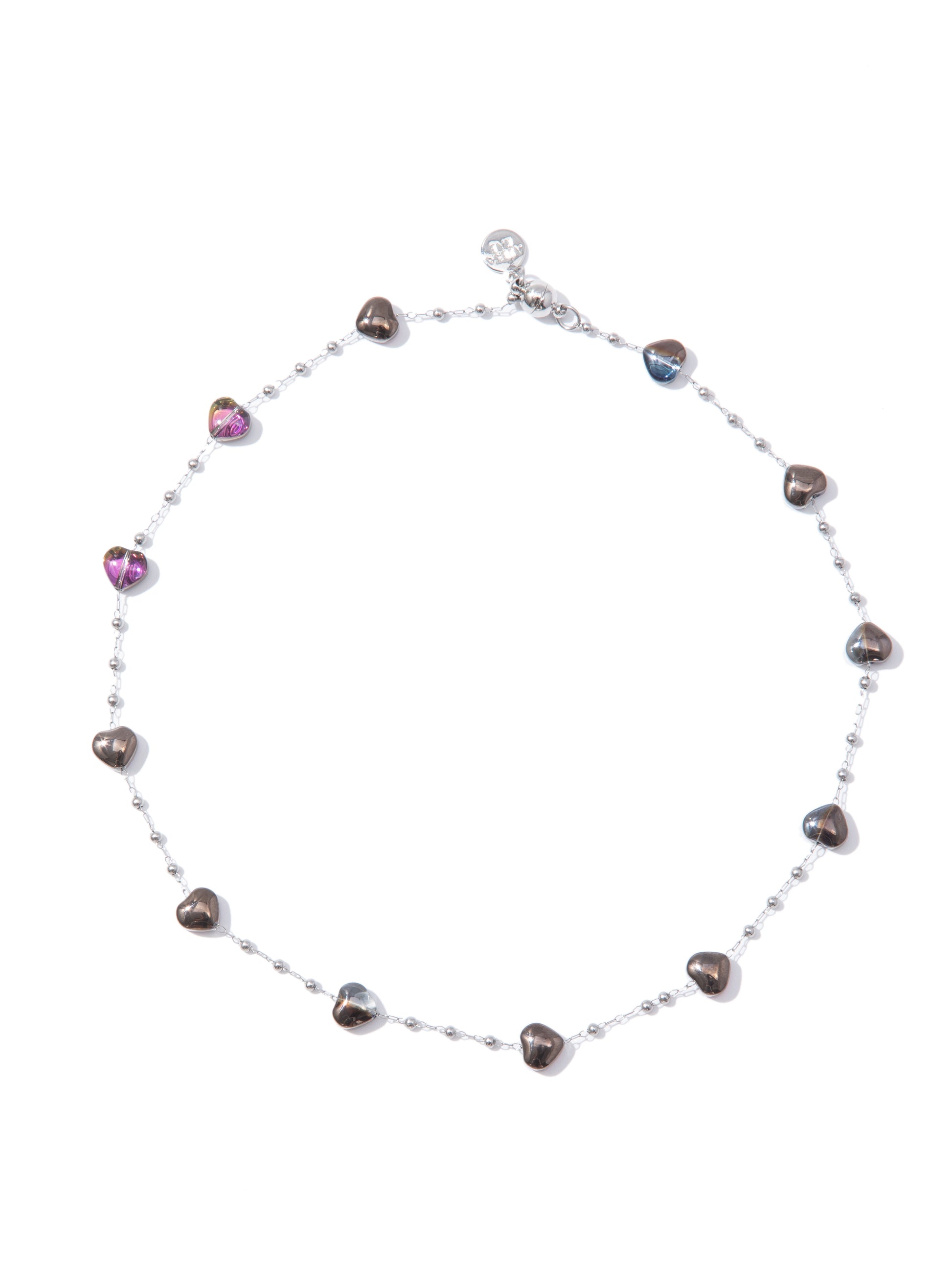 Mystic Heart Necklace - Mystic Black