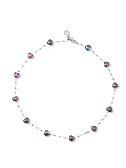 Mystic Heart Necklace - Mystic Black