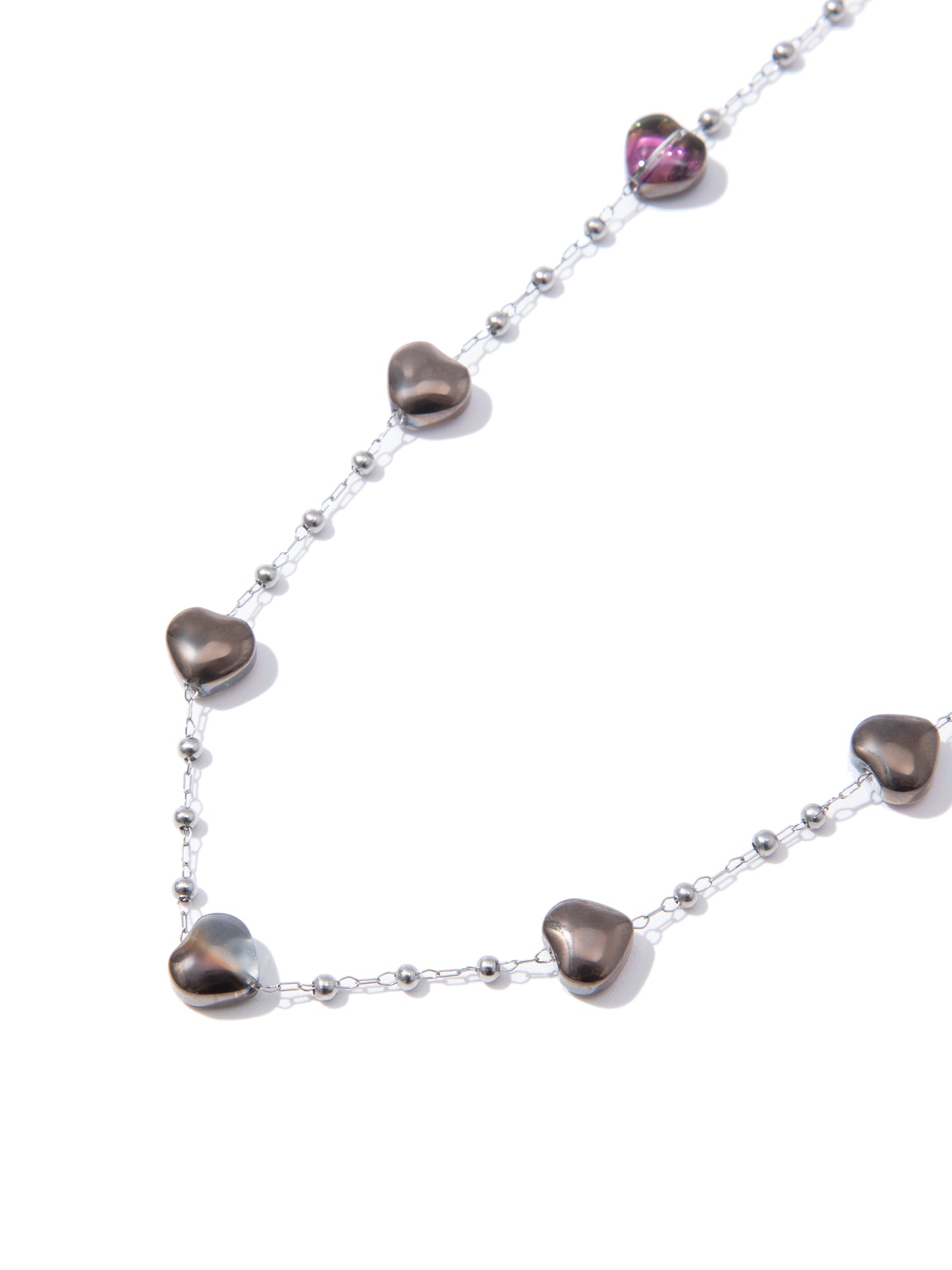 Mystic Heart Necklace - Mystic Black