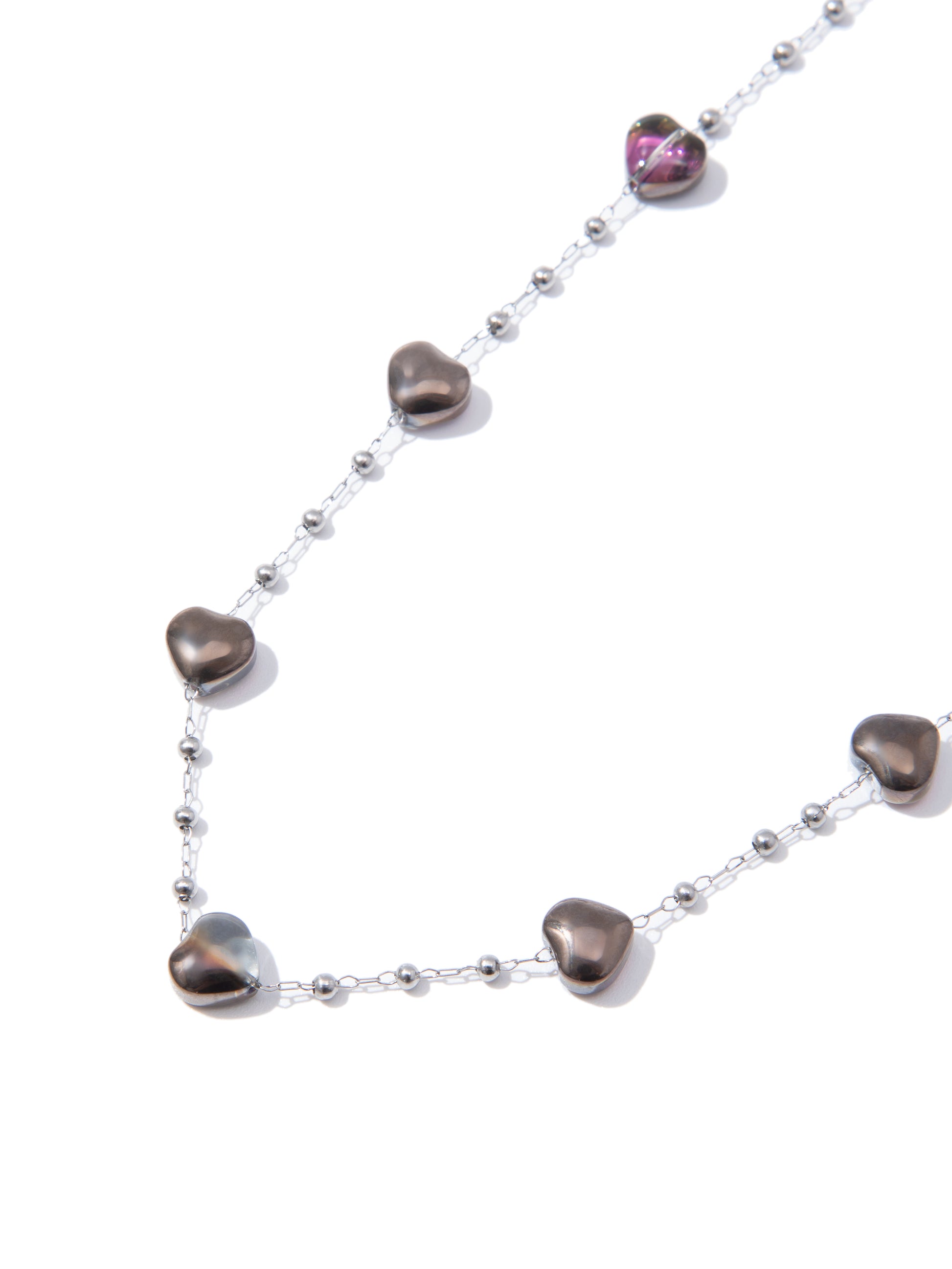 Mystic Heart Necklace - Mystic Black