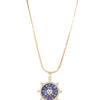 Mystic Love Necklace - Gold Lilac