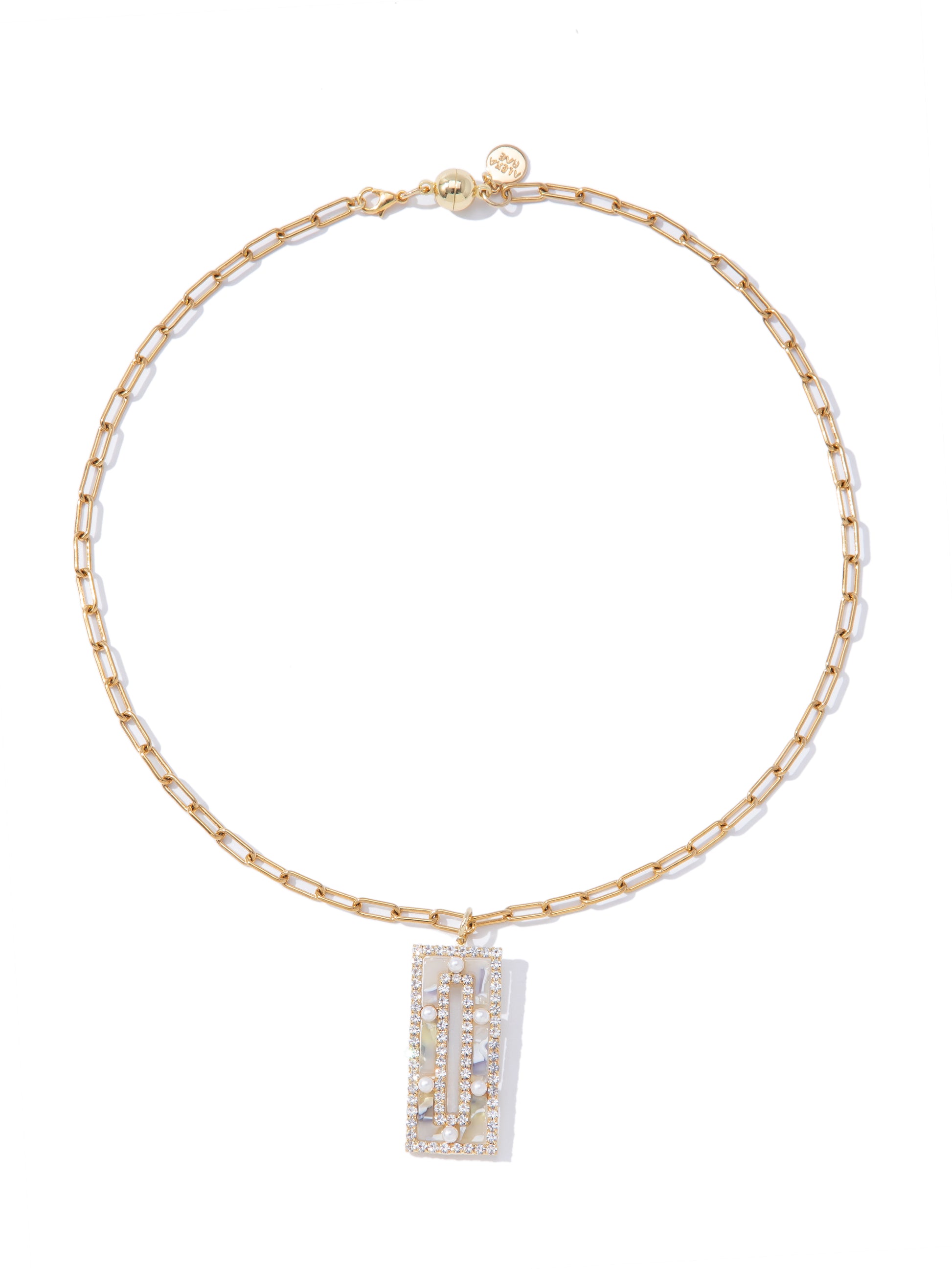 Hira Necklace - Gold Spring Mist