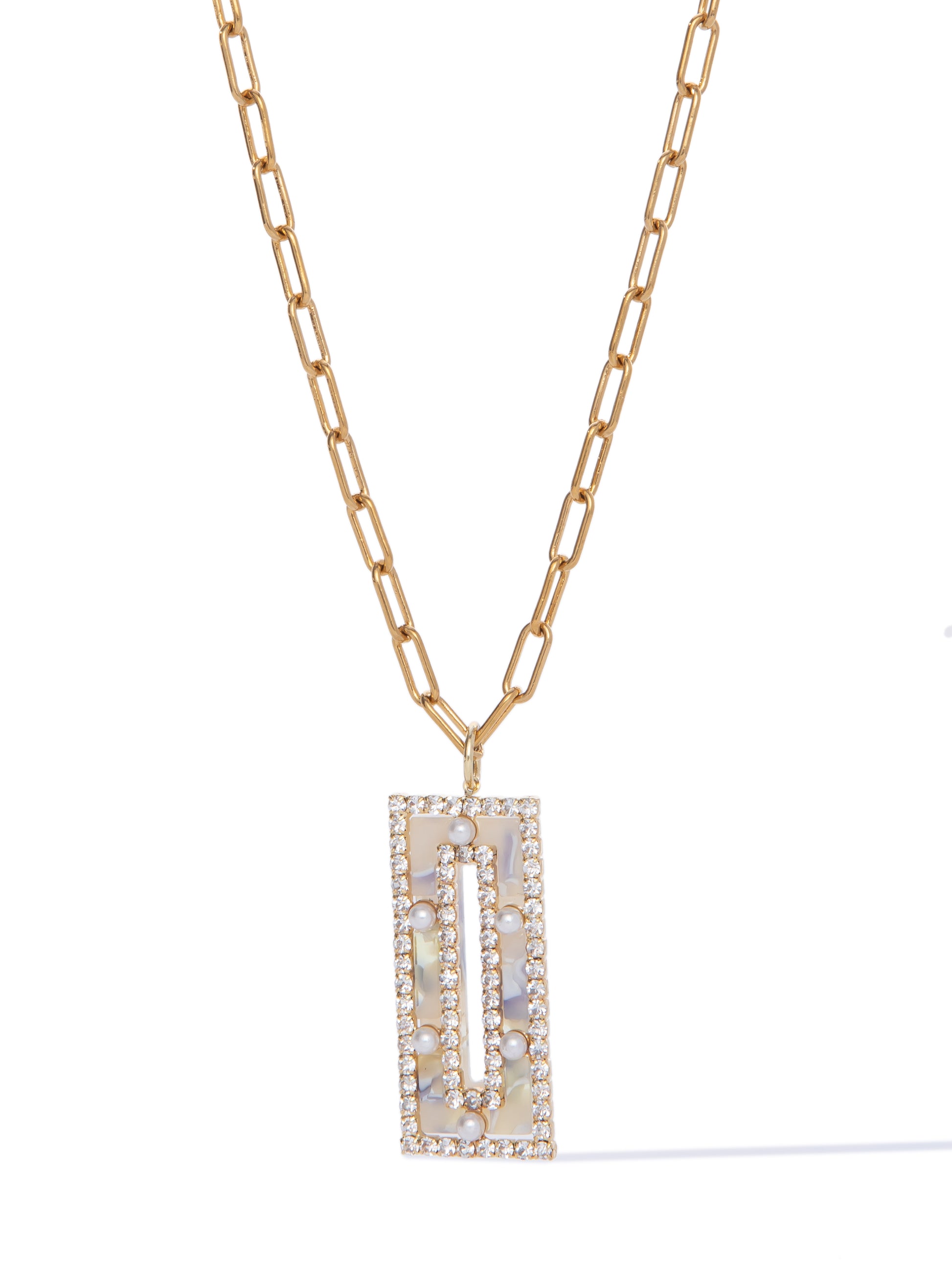 Hira Necklace - Gold Spring Mist