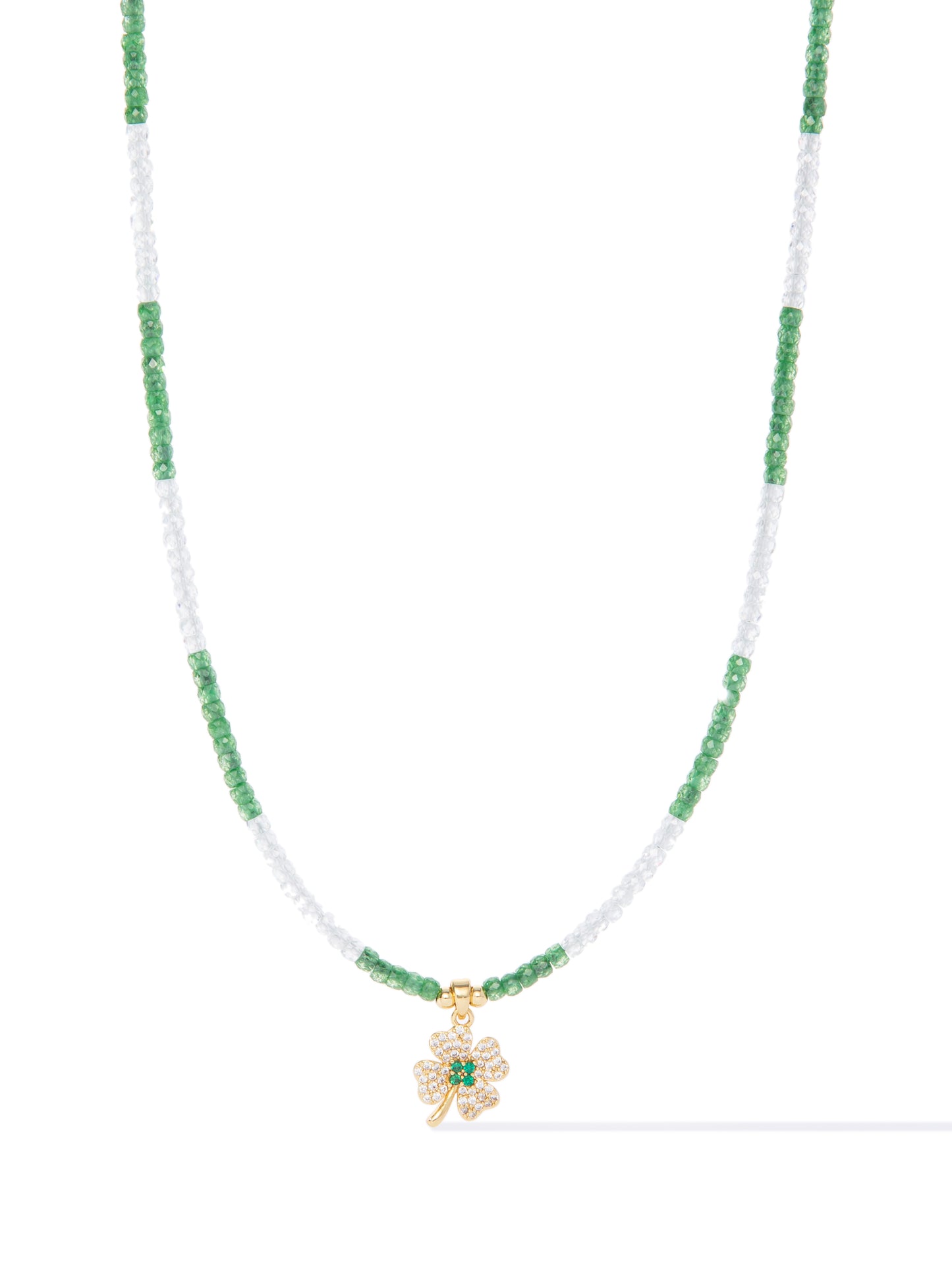 Luck Amulet Necklace - Emerald