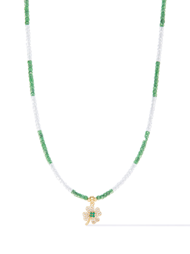 Luck Amulet Necklace - Emerald
