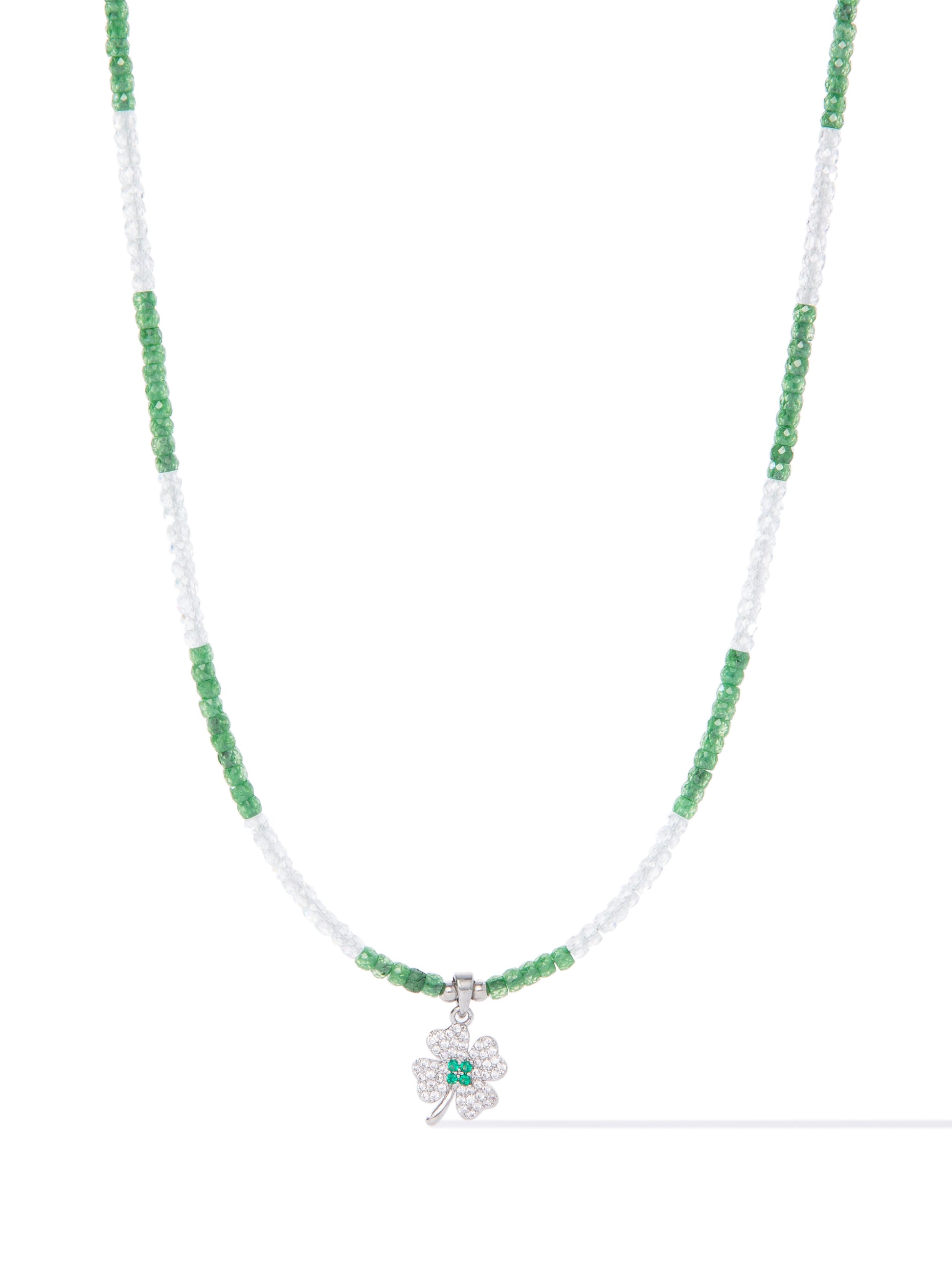 Luck Amulet Necklace - Emerald
