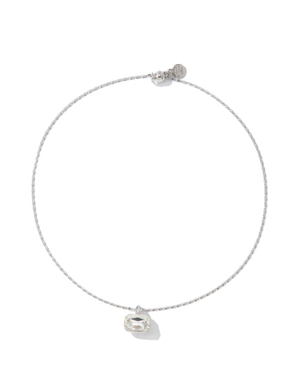 One Point Necklace - Silver