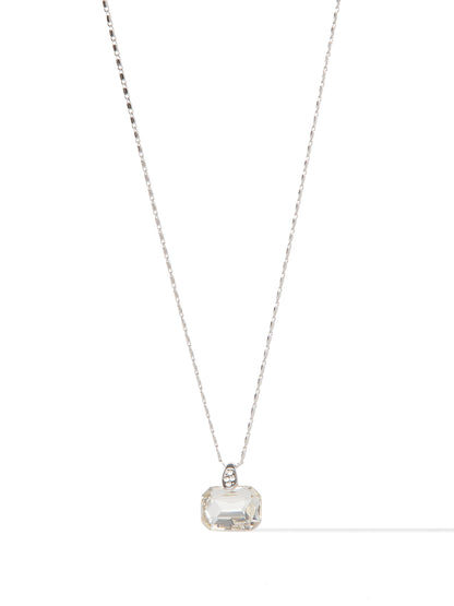 One Point Necklace - Silver