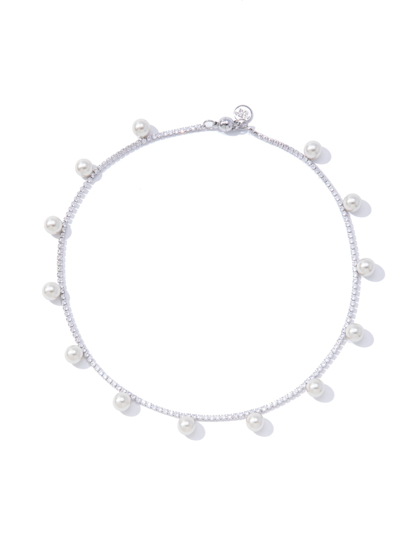 Pearl Theory Necklace - Silver
