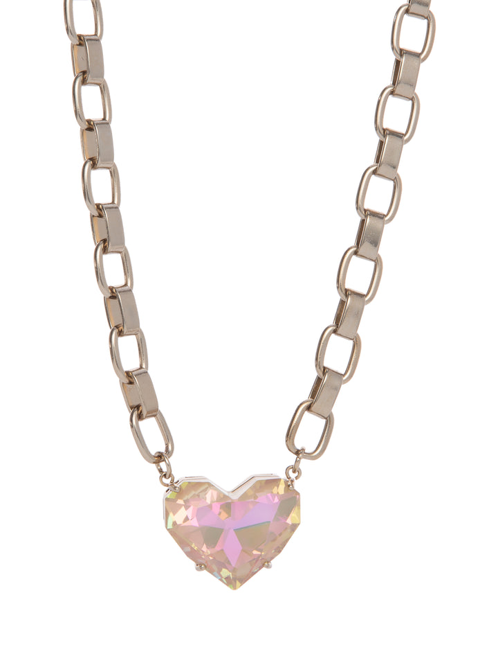 Summer Love Necklace - Metallic Linen Sunset