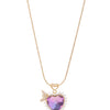 Sweet Little Angel Necklace - Lilac
