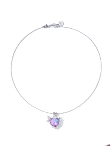 Sweet Little Angel Necklace - Lilac