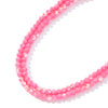 Neon Wave Necklace - Neon Pink