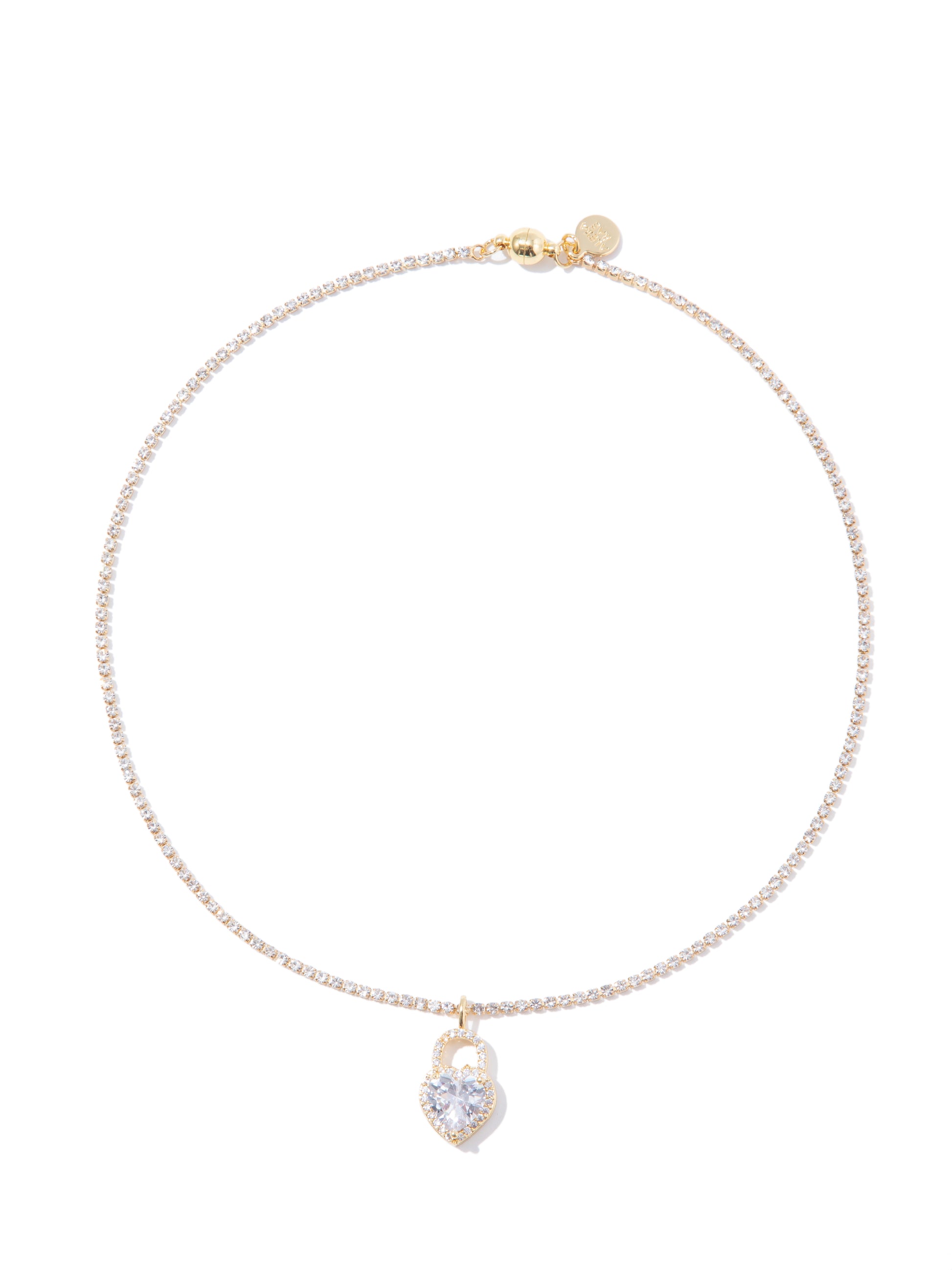 Never Gonna Give You Up Necklace - Gold