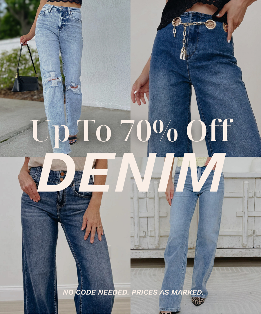 Up to 70% OFF Denim and Judy Blue SALE