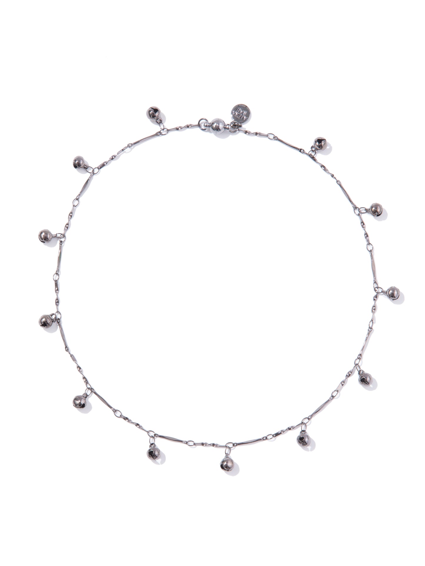 Night Bells Necklace - Gunmetal