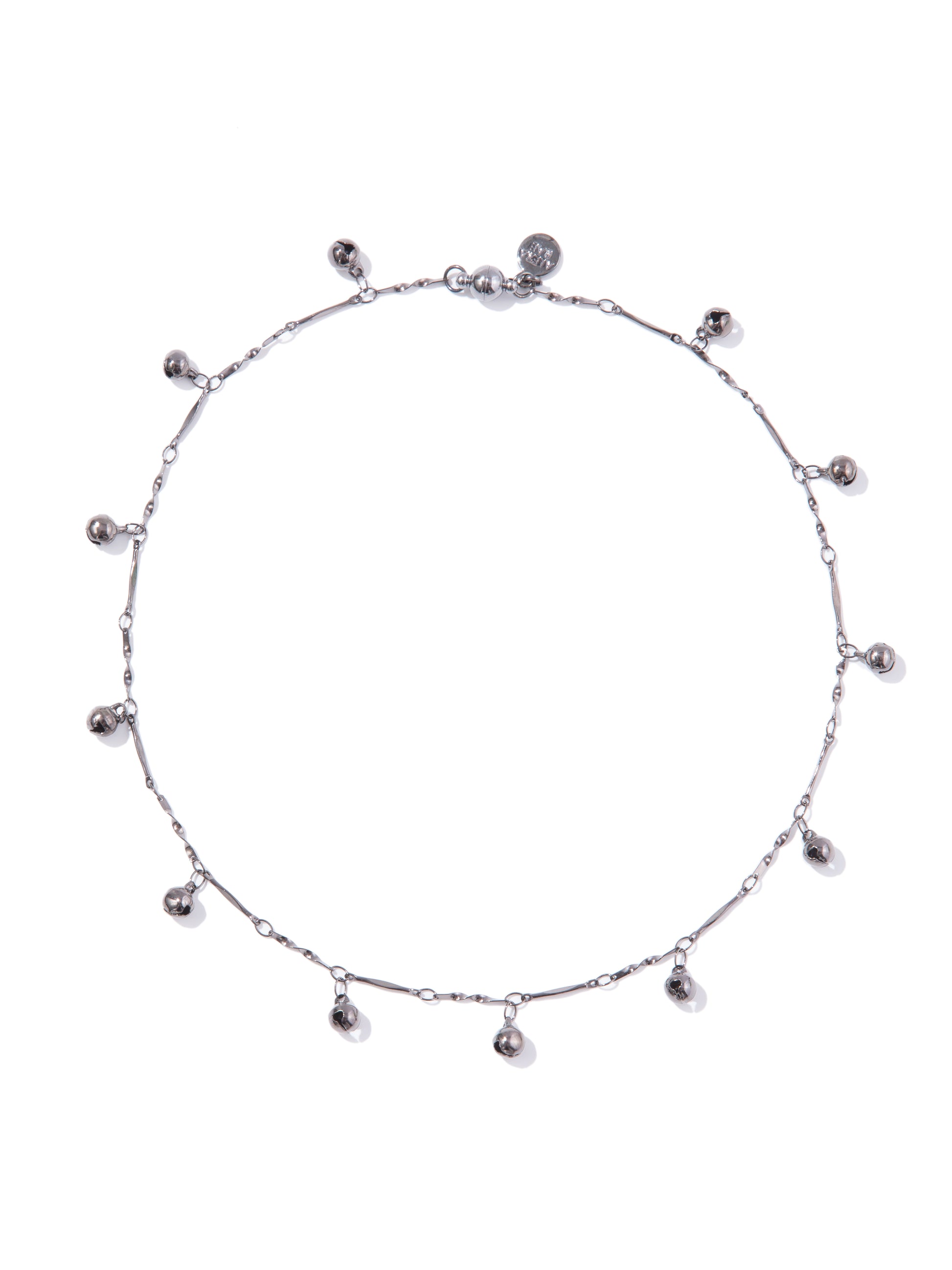Night Bells Necklace - Gunmetal