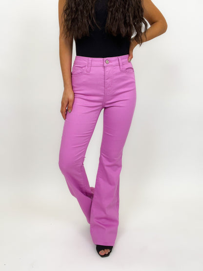 Zenana High Rise Bootcut Denim Pants