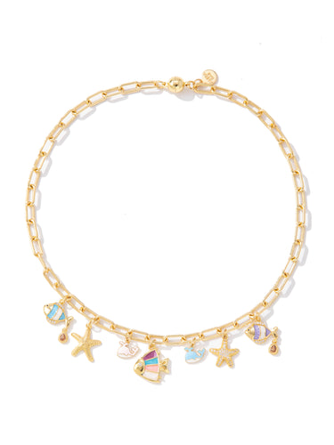 Ocean Spell Charm Necklace