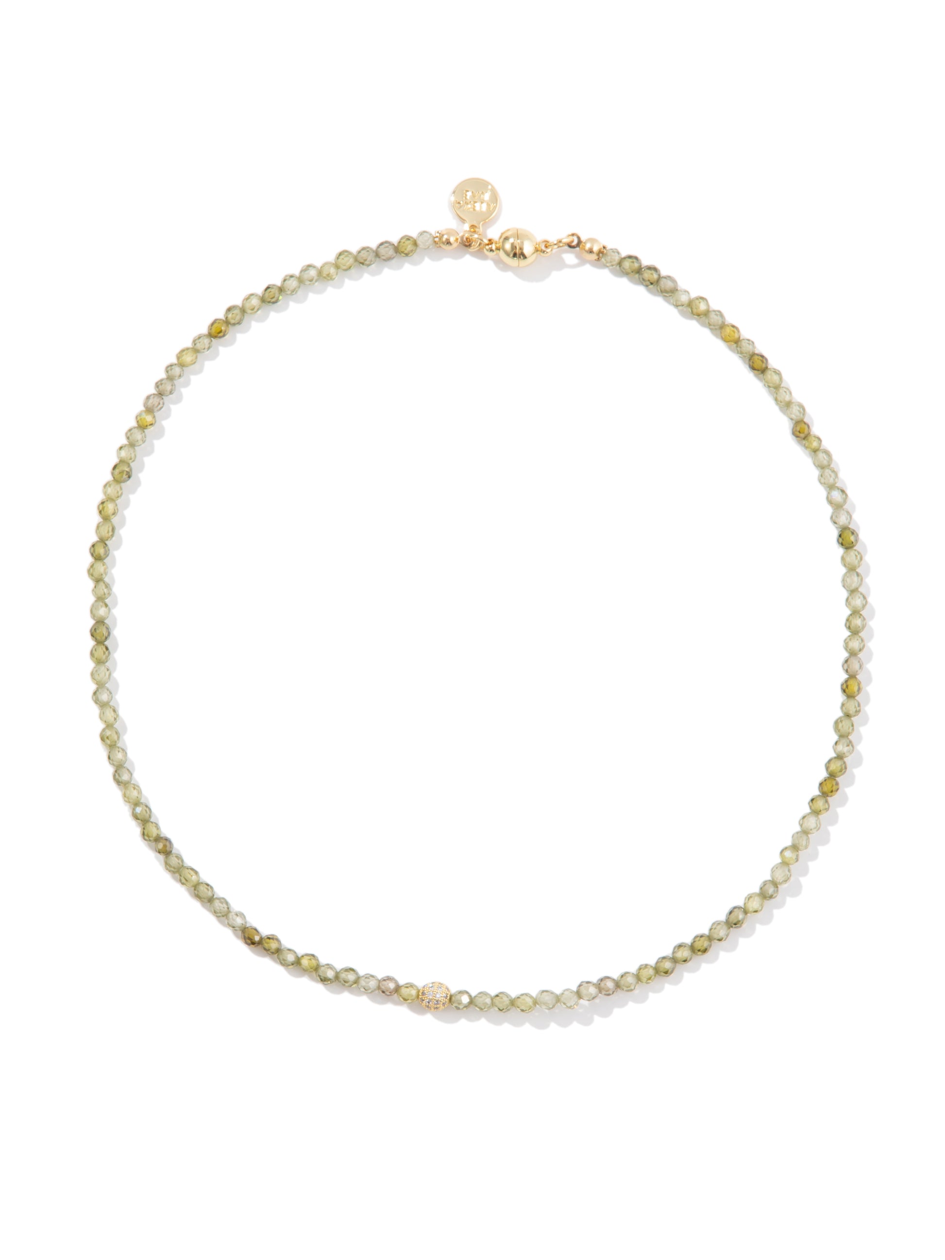 Off Track Necklace - Nocturne Moss