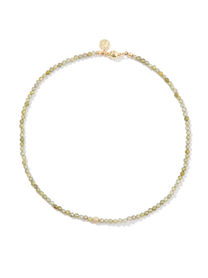 Off Track Necklace - Nocturne Moss