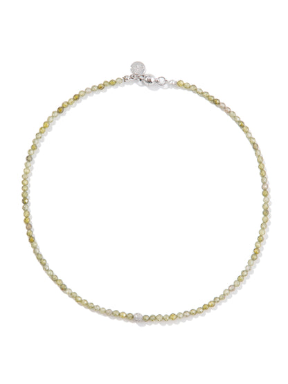 Off Track Necklace - Nocturne Moss