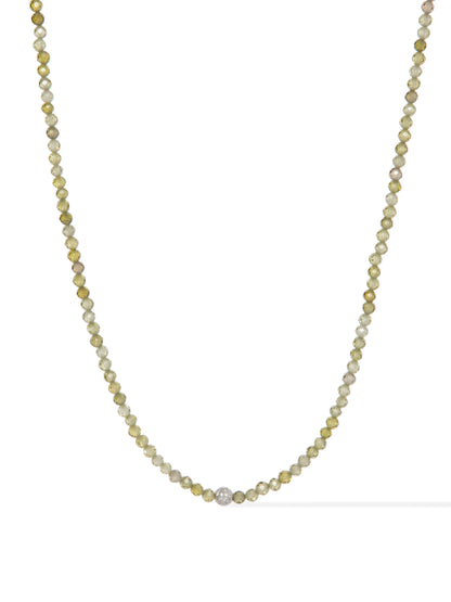 Off Track Necklace - Nocturne Moss