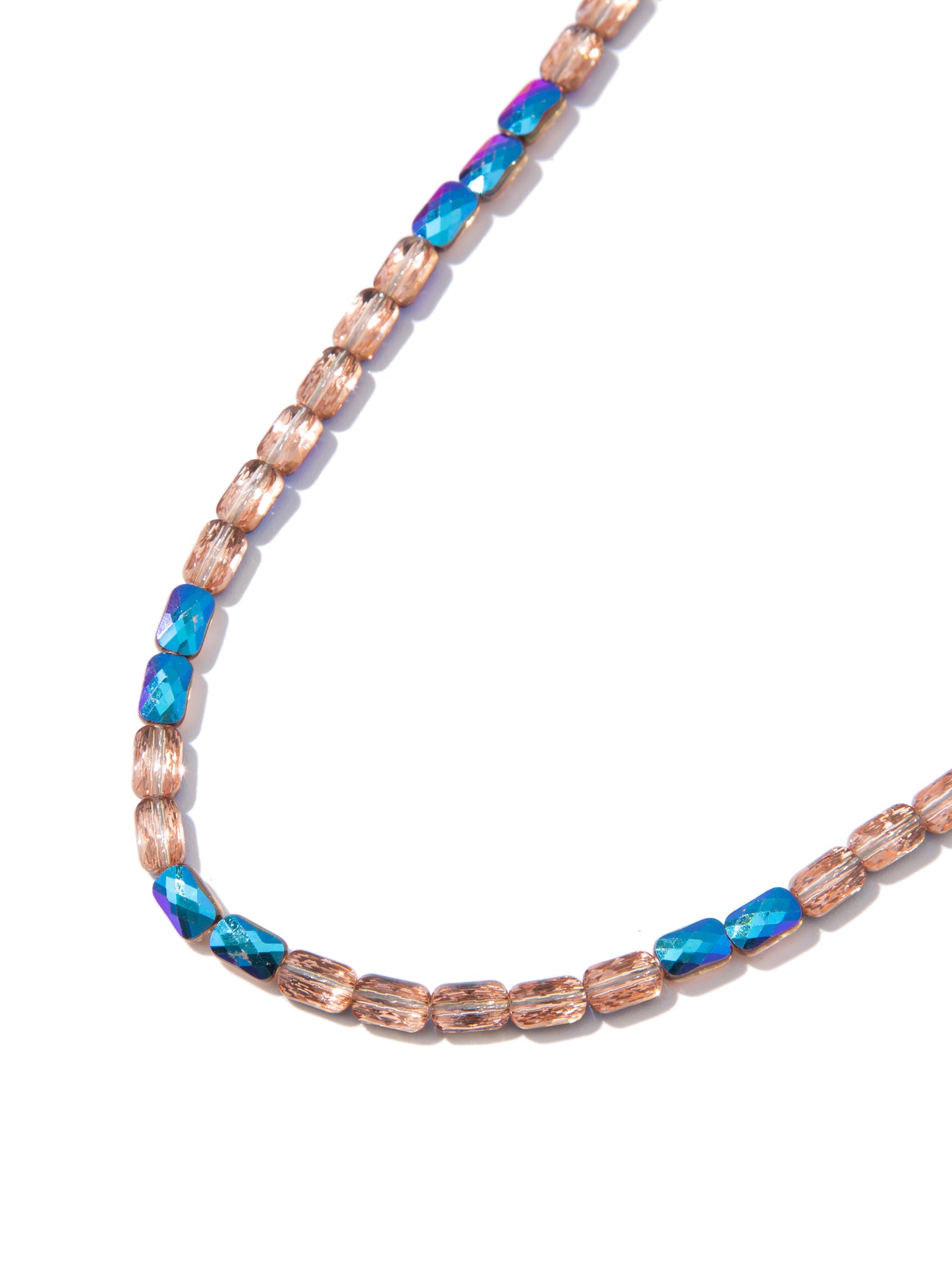 One More Try Necklace - Midnight Rose