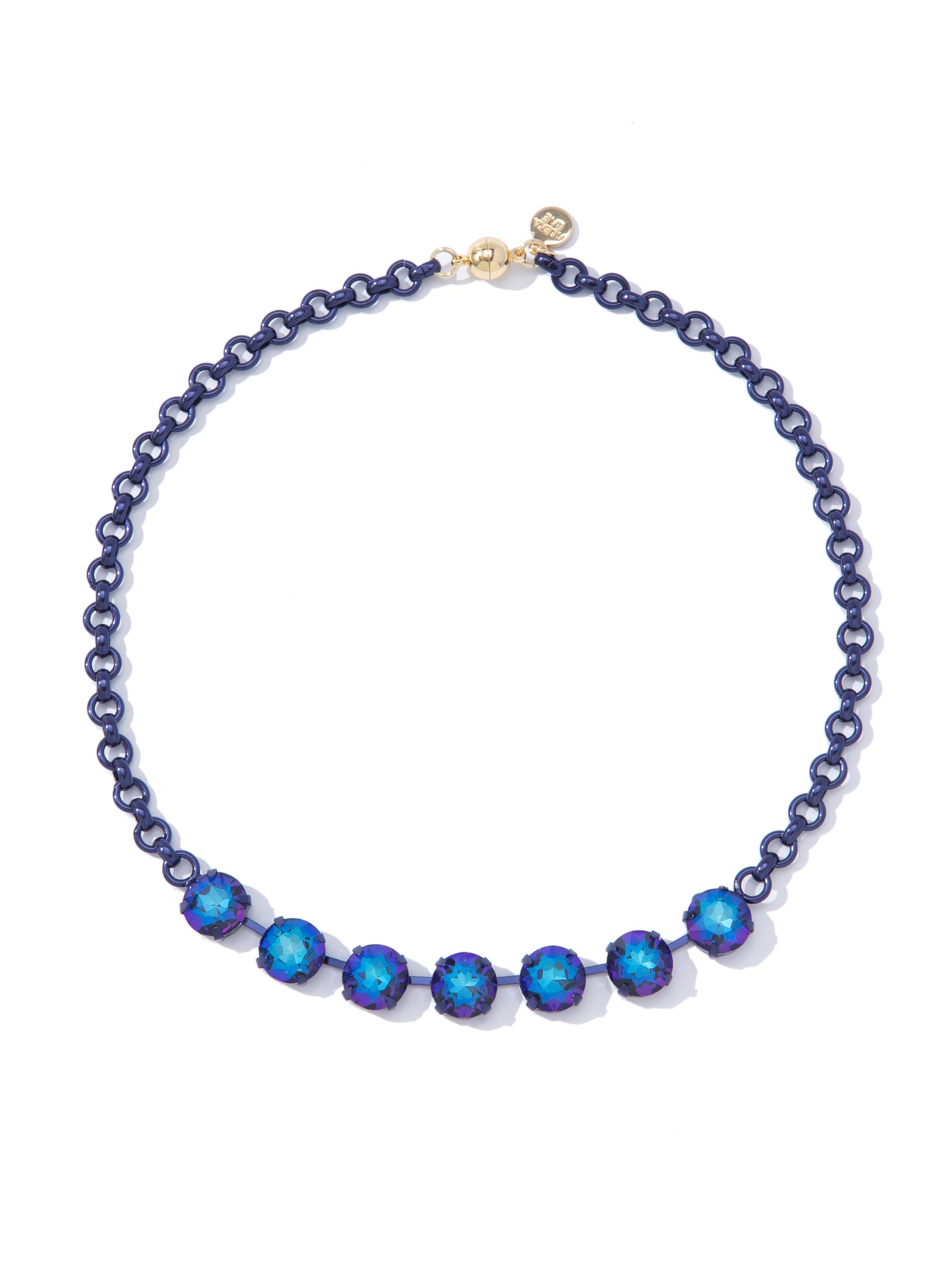 One Way Or Another Necklace - Metallic Midnight