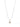 Opal Necklace - Liquid Metallic Pearl White Opal