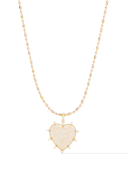 Open Heart Necklace
