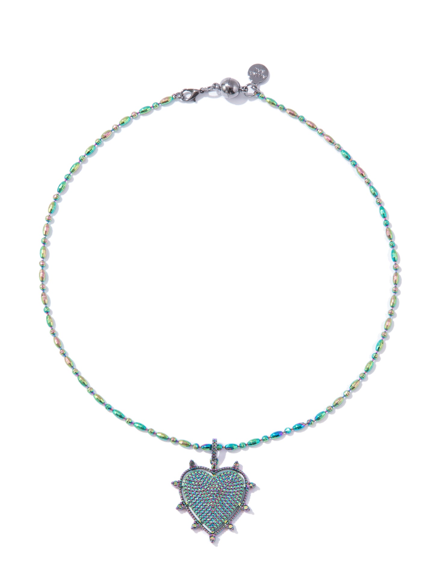 Open Heart Necklace - Mystic
