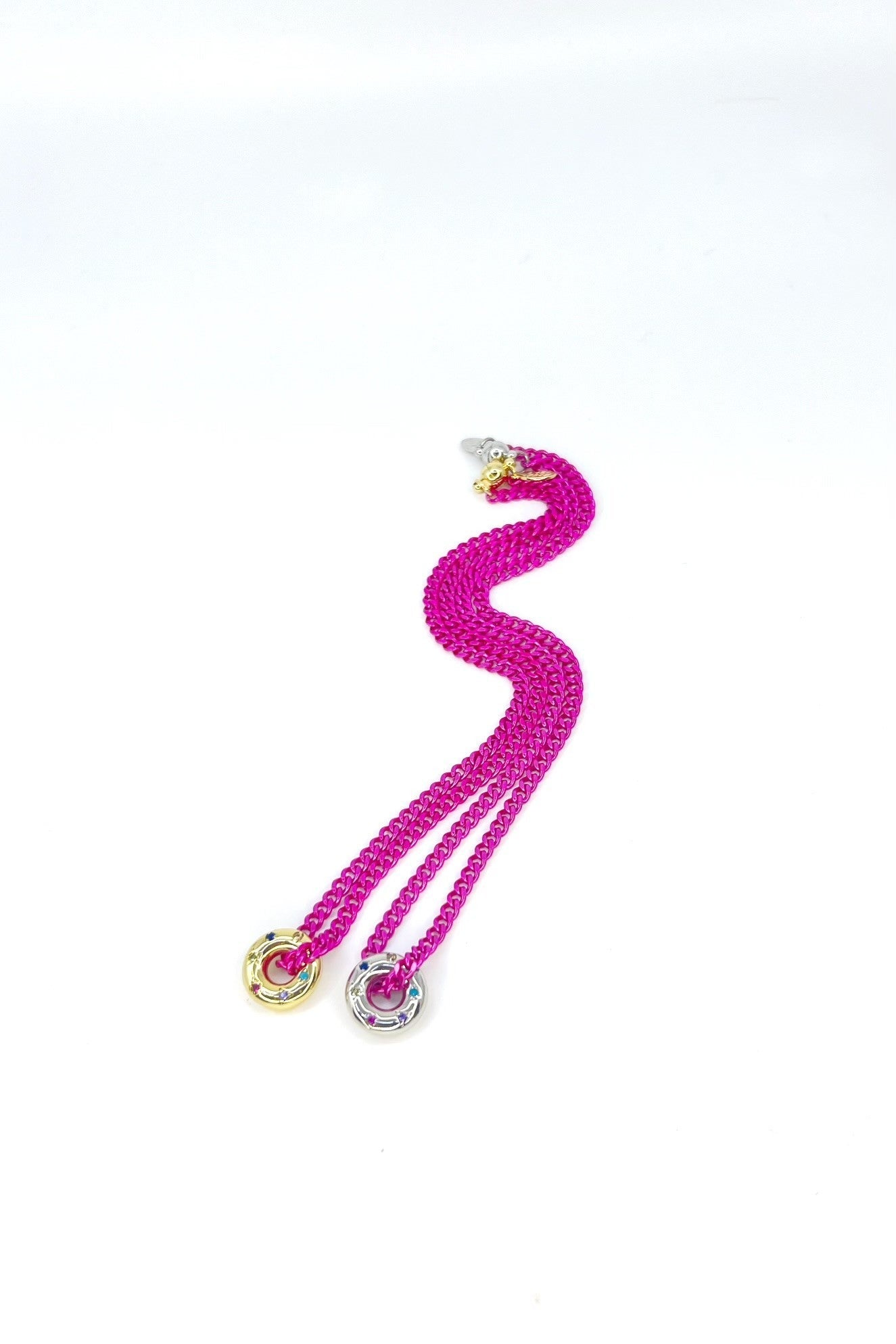 Sprinkle Donut Necklace - 2 Colors!