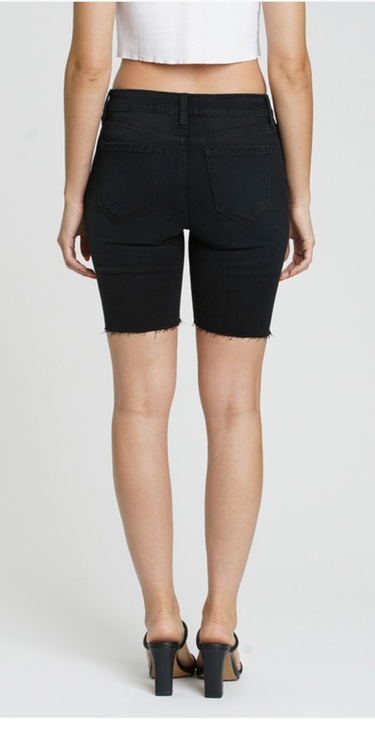 Kailey High Rise Midi Shorts